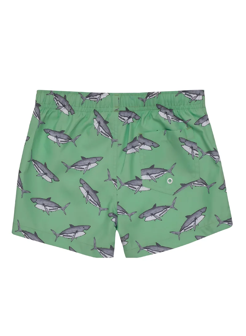 Slipstop Berko Mint Junior Swim Shorts