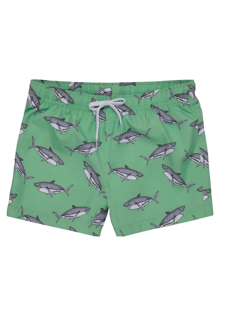 Slipstop Berko Mint Junior Swim Shorts