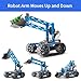 VANLINNY Robotic Arm Kit Robot Kit for Kids Age 8STEM Building Toys 4DOF Electronic Programming DIY Robots for Boys and Girls Educational Science ProjectsCool Xmas Birthday Gifts for Kids - Image 4