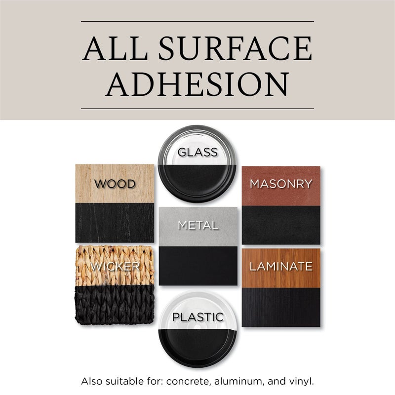 Rust-Oleum 245197 Universal All Surface Spray Paint, 12 oz, Satin Black - Image 4