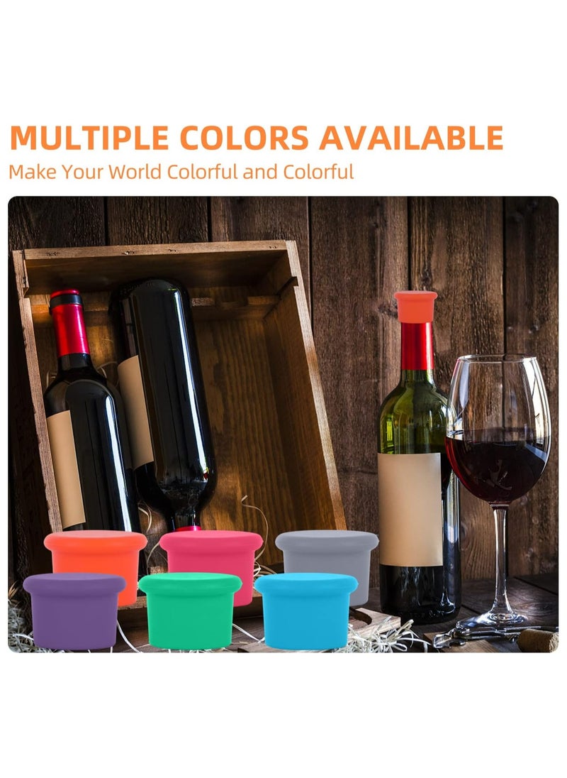 Oasisgalore 6-Pack Silicone Bottle Caps – Reusable Sealing Caps, Replaceable Stoppers, and Giftable Toppers  - Image 5