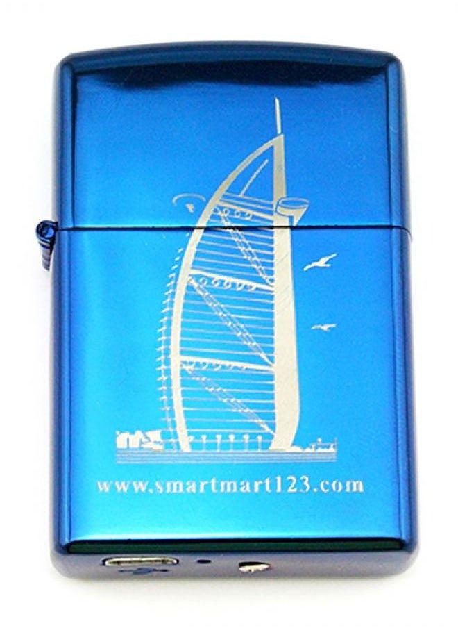 Smart Innovation - USB-charging Lighter, rechargeable and flameless  Blue Burj Al Arab - Image 1