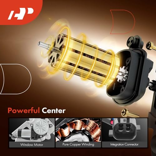 A-Premium Power Window Regulator with Motor Replacement for Jeep Liberty 02/25/2006-2007 Front Left Driver Side (Hole Style) - Image 4