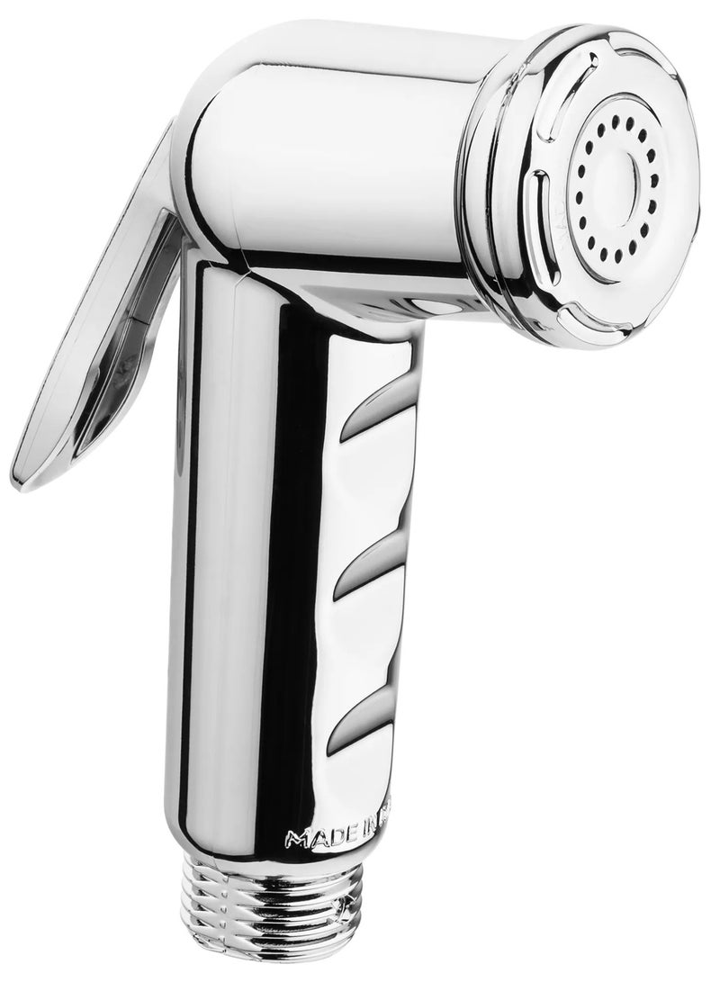 مجموعة رشاش شطاف يدوي من الفولاذ المقاوم للصدأ مع خرطوم مرن وحامل جداري – رشاش مرحاض قوي للحفاظ على نظافة الحمام - Image 3