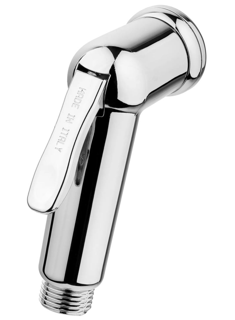 مجموعة رشاش شطاف يدوي من الفولاذ المقاوم للصدأ مع خرطوم مرن وحامل جداري – رشاش مرحاض قوي للحفاظ على نظافة الحمام - Image 4