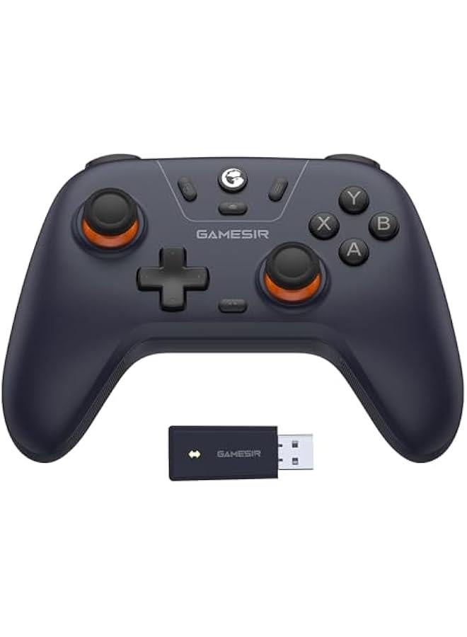 Nova Lite 2.4g Wireless Controller for Windows PC, iPhone, Android, Switch  Steam Deck, Bluetooth Controller Gamepad with Hall Effect Trigger,Turbo,Rumble Vibration (Nova Lite Purple)  - Image 1