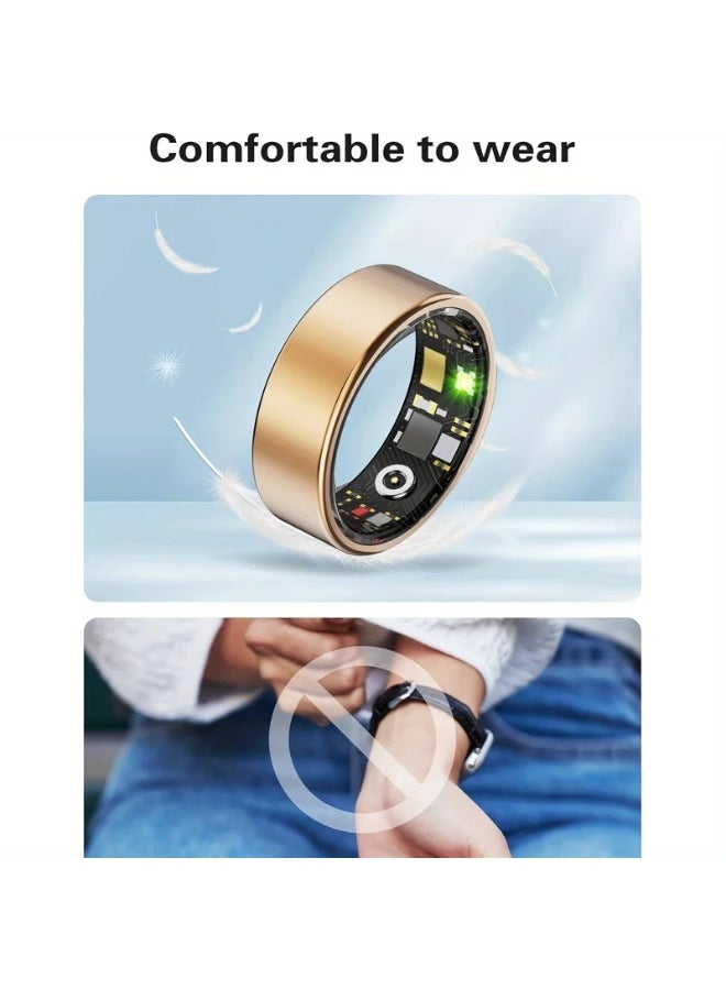 خاتم ذكي ، تتبع النوم ، مراقبة الحركة ، متوافقة مع iPhone و Android ، هدية ذكية ، مناسبة للنساء والرجال - Image 4