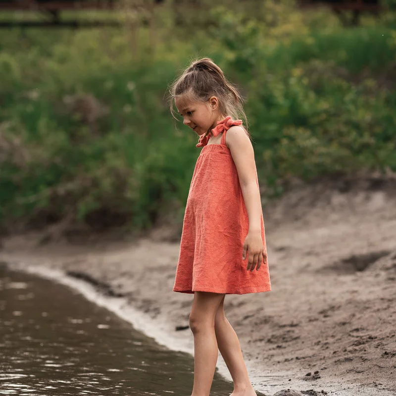 Antebies Coral Towel Dress