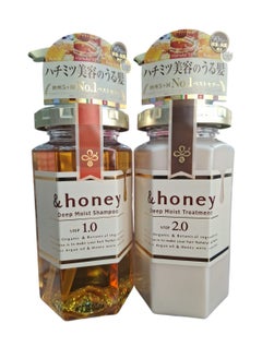 Honey Deep Conditioning Shampoo, Oil, Treatment & Moisturizing Set