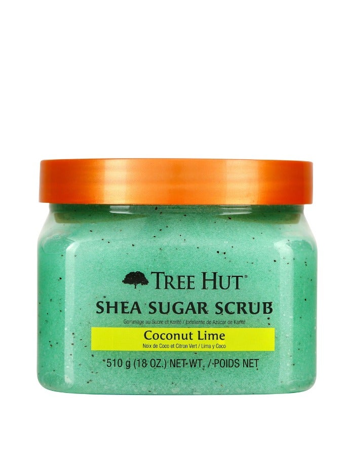 تري هت مقشر زبدة الشيا والسكر بجوز الهند والليمون من تري هت 510 جرام