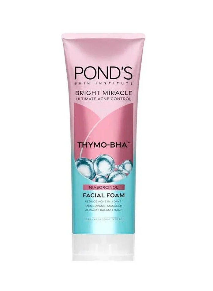 Pond's Bright Miracle Face Foam for Acne Control - 100g