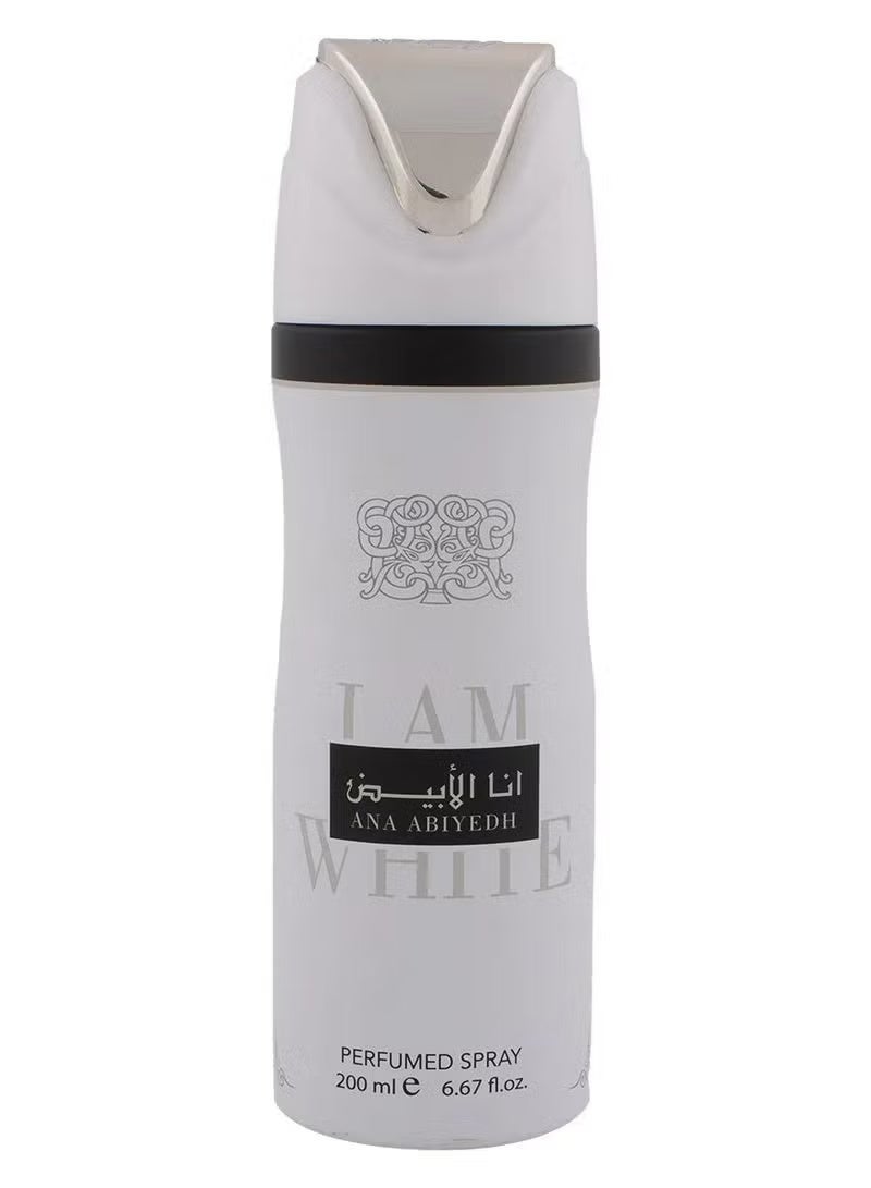 Lattafa Ana Abiyedh  Deodorant Spray 200 ML