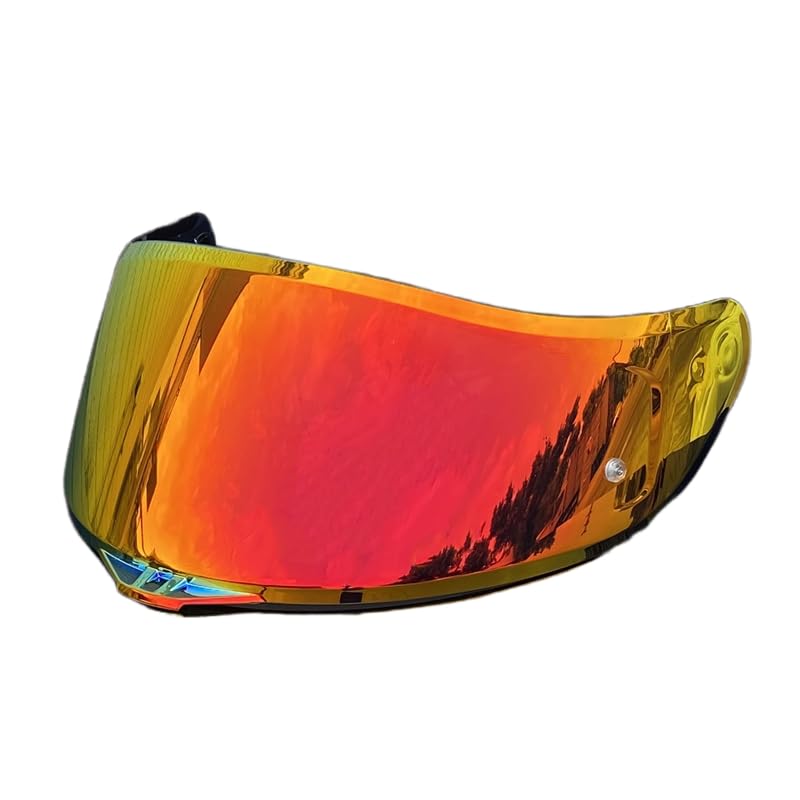 K5 Face Shield UvProtected for AGV K1 K1S K3SV K5 K5S Helmet Shield Visor Windshield Revo Deep RedDay use only