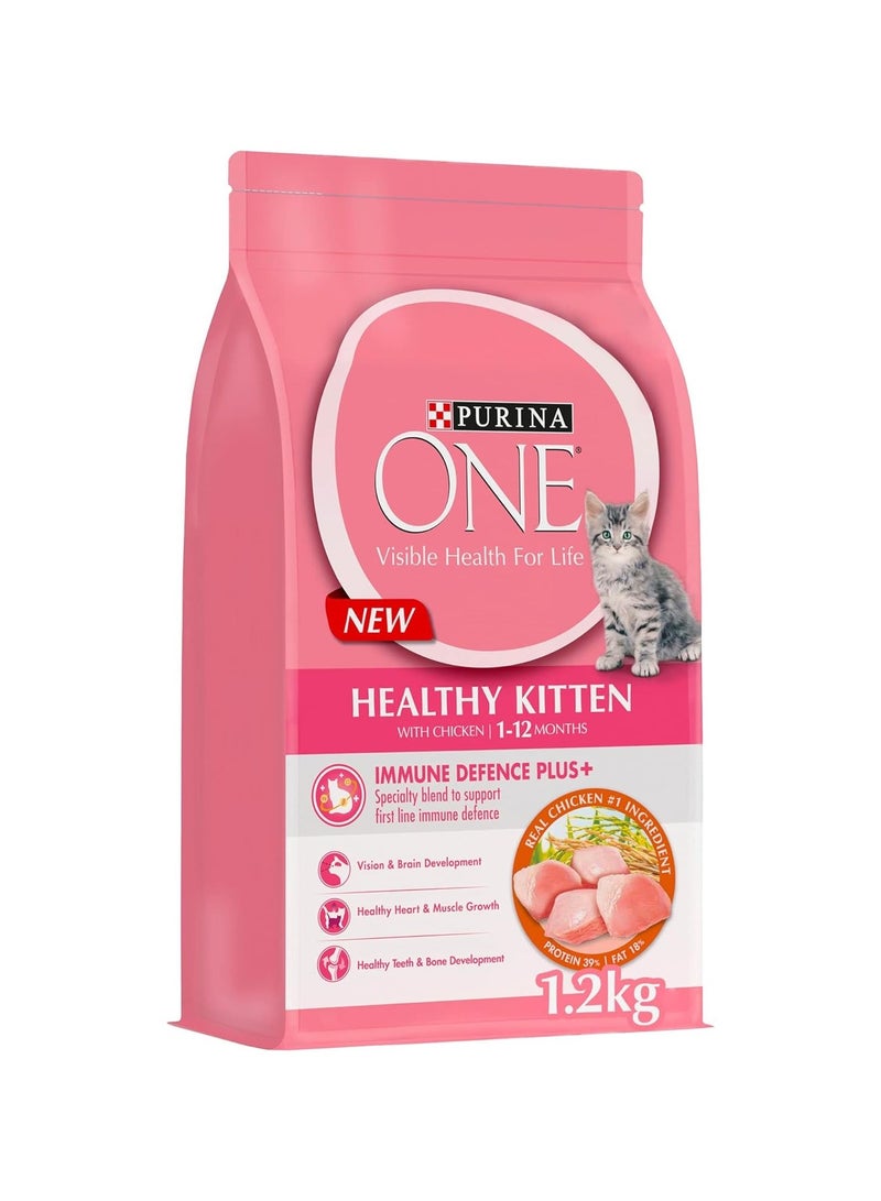 PURINA ONE Active Kitten Chicken 1.2kg
