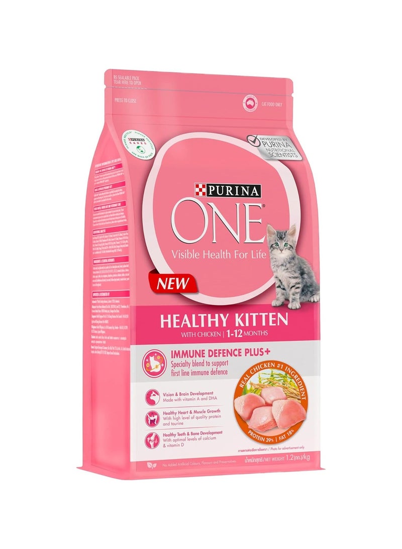 PURINA ONE Active Kitten Chicken 1.2kg