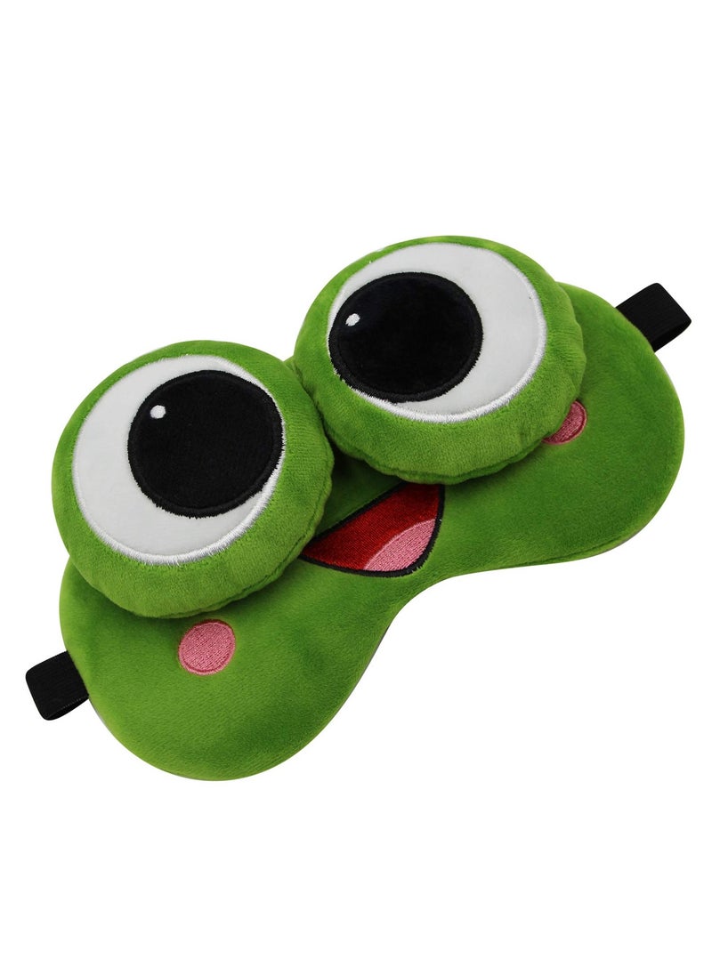 Cute Sleeping Eye Mask - Soft Lightweight Eye Mask with Adjustable Straps, Fun Sleeping Eye Mask, Eye Mask, Kids Women Men Travel Nap Eye Mask Eye Mask Game  - Image 1
