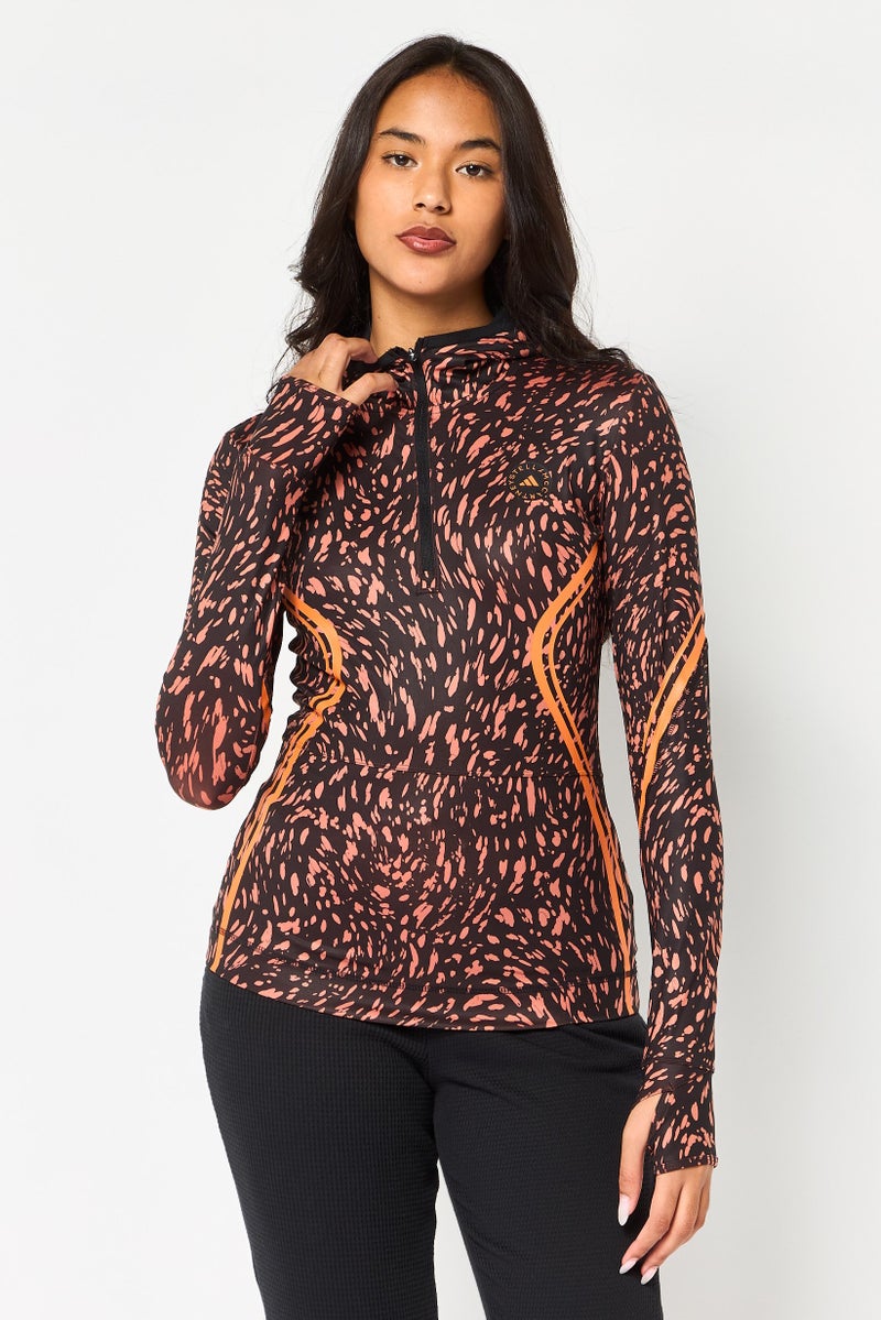 Adidas X Stella McCartney Women Sportswear Fit Long Sleeve Outdoor Sweatshirt, Multicolor - Image 1