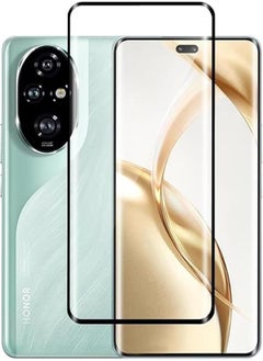 Screen Protector for Honor 200 Pro 5G, Tempered Glass Screen Saver Premium HD Protective, Scratch Resistant, NO-Bubble, 9H Hardness, Full Coverage Film