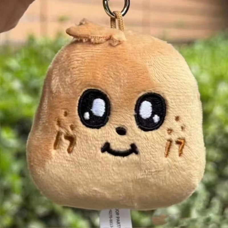 South Korea Small 17 Keychain Doll seventeen Yin Jing Han Hong Zhi Xiu Quan Shunrong Plush Pendant Small potatoes - Image 1