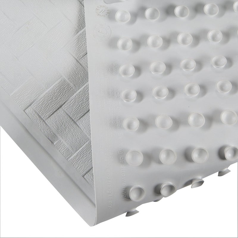 ginsey AquaTouch Rubber Safety Bath Mat, Medium 14' x 24' - Image 3