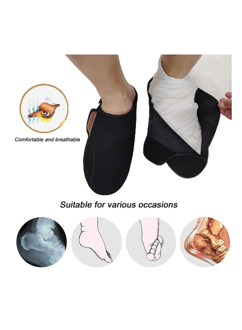 ايكانبو أحذية لمرضى السكري، أحذية واسعة جدًا لعلاج تورم القدمين لكبار السن، نعال قابلة للتعديل لعلاج التهاب المفاصل والوذمة لكبار السن - Image 5