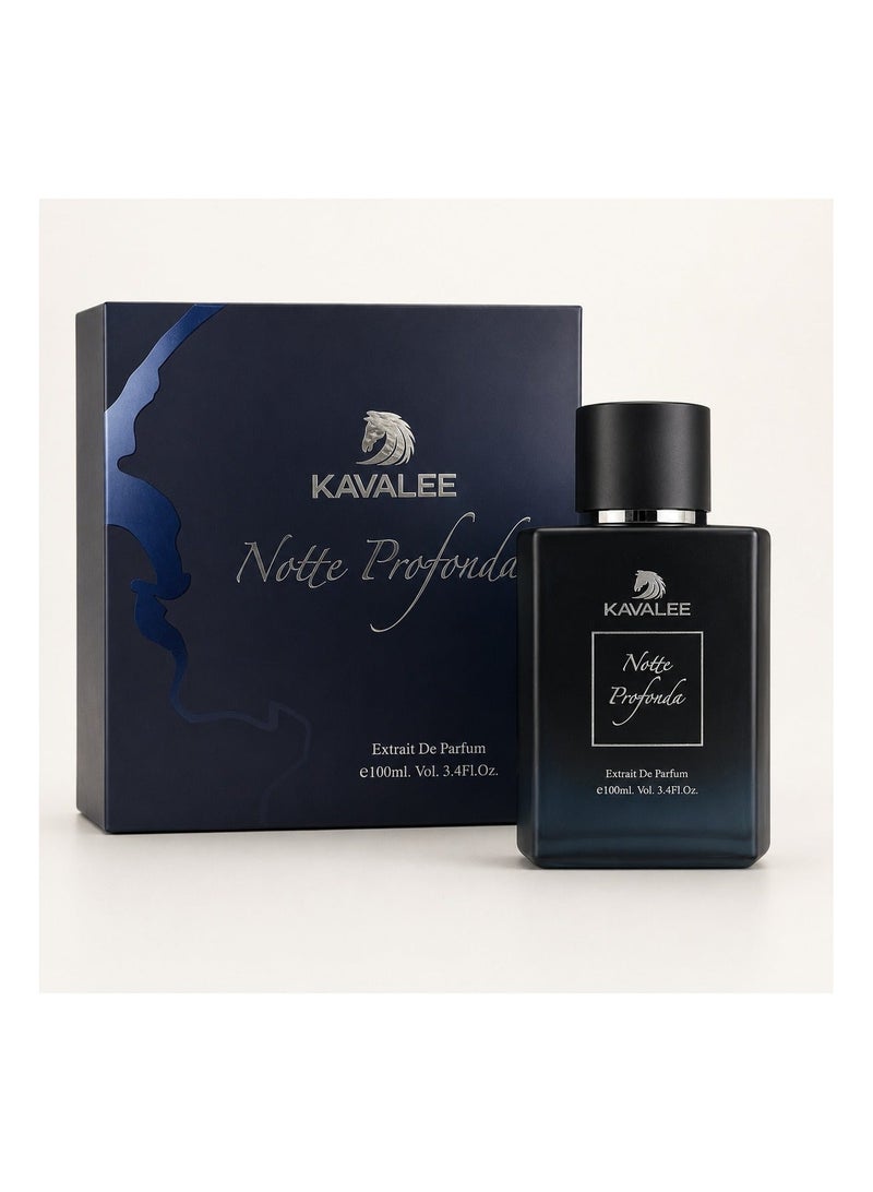 KAVALEE Notte Profonda Extrait de Parfum for Men and Women, 100ml - Image 1