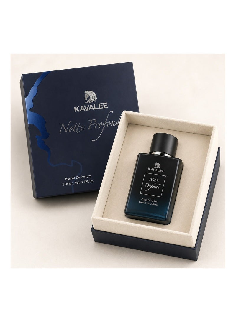 KAVALEE Notte Profonda Extrait de Parfum for Men and Women, 100ml - Image 3