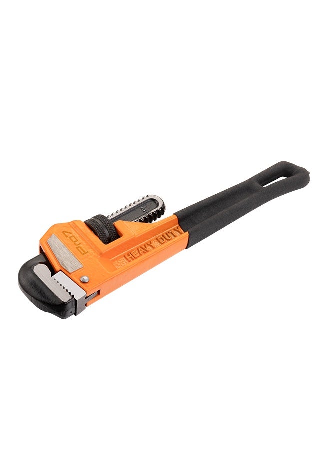 LAWAZIM Pro7 Heavy-Duty 45 Carbon Steel Pipe Wrench - 8inch/200mm - Adjustable Plumbing Wrench with Serrated Jaws and Non-Slip Handle for Pipe Repairs, Maintenance, Installation, Workshop and Home Use - Image 2