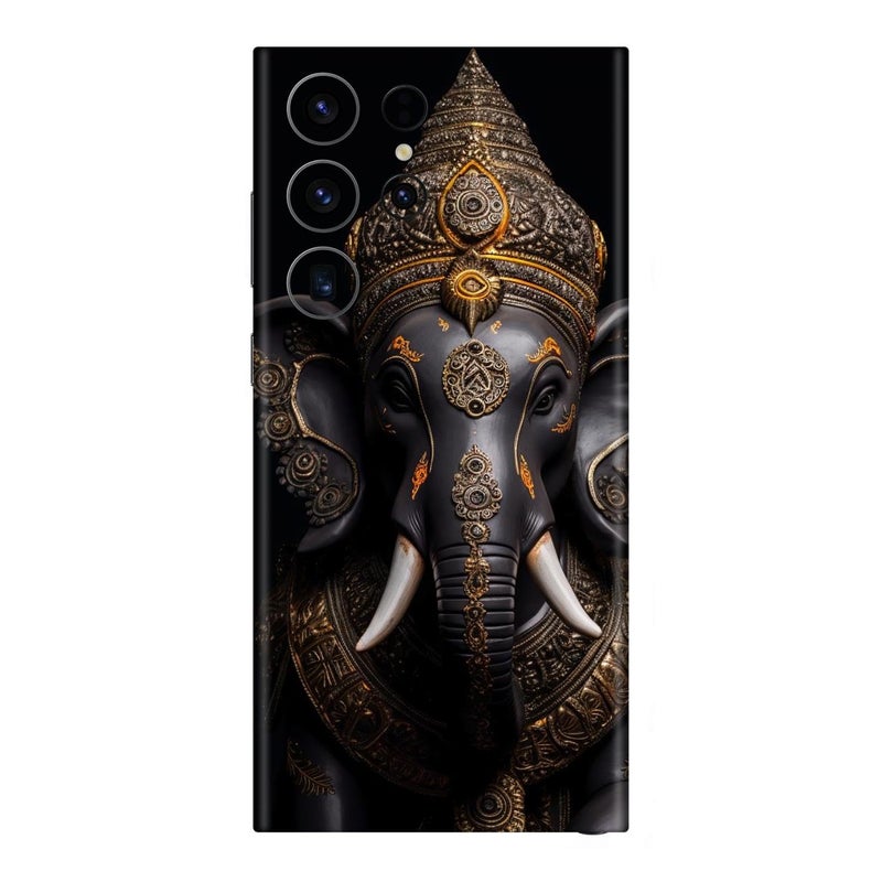 WRAP CRAFT Mobile Skin Sticker Compatible with Samsung Galaxy S23 Ultra 5G Skin Not Back Cover, Camera & Back Protector Mobile Skin Wrap; SA-GA-S23 Ultra 5G-KE-152 - Image 1