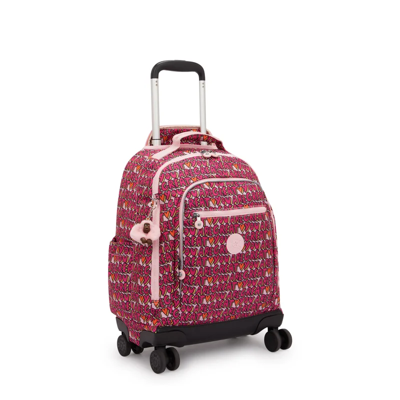 Kipling  Kipling  New Zea U R Great Prt Large Wheeled Backpack with Laptop Compartment I4674-6KZ  | Best Price UAE