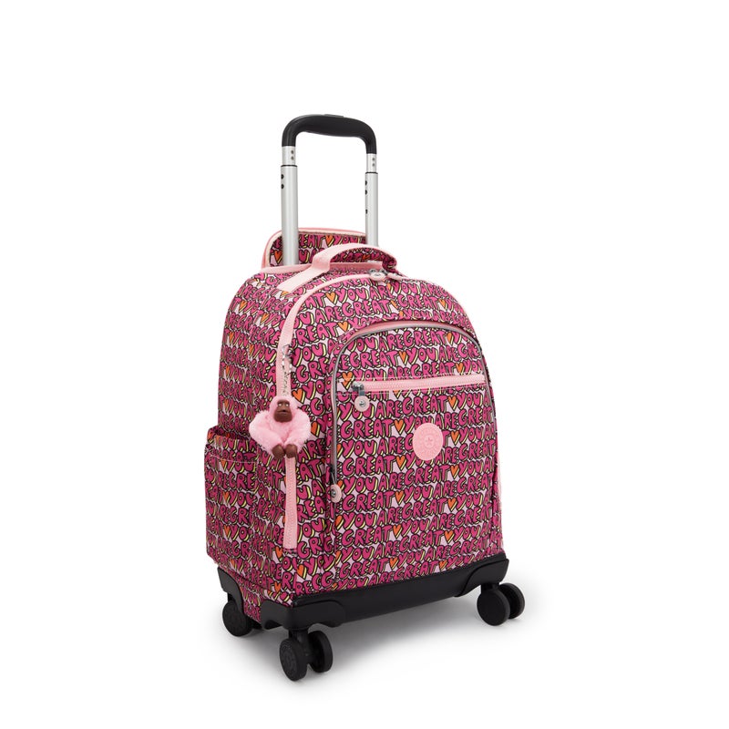 Kipling  New Zea U R Great Prt Large Wheeled Backpack with Laptop Compartment I4674-6KZ - Image 5