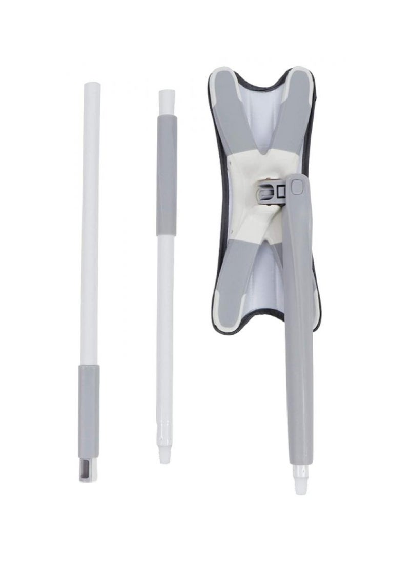 AIWANTO 360° Rotating Head Washable Microfibre Floor Twist Mop Dual Use Mopping Cleaning Mop Manual Extrusion Household Floor Mop Pad  - Image 4