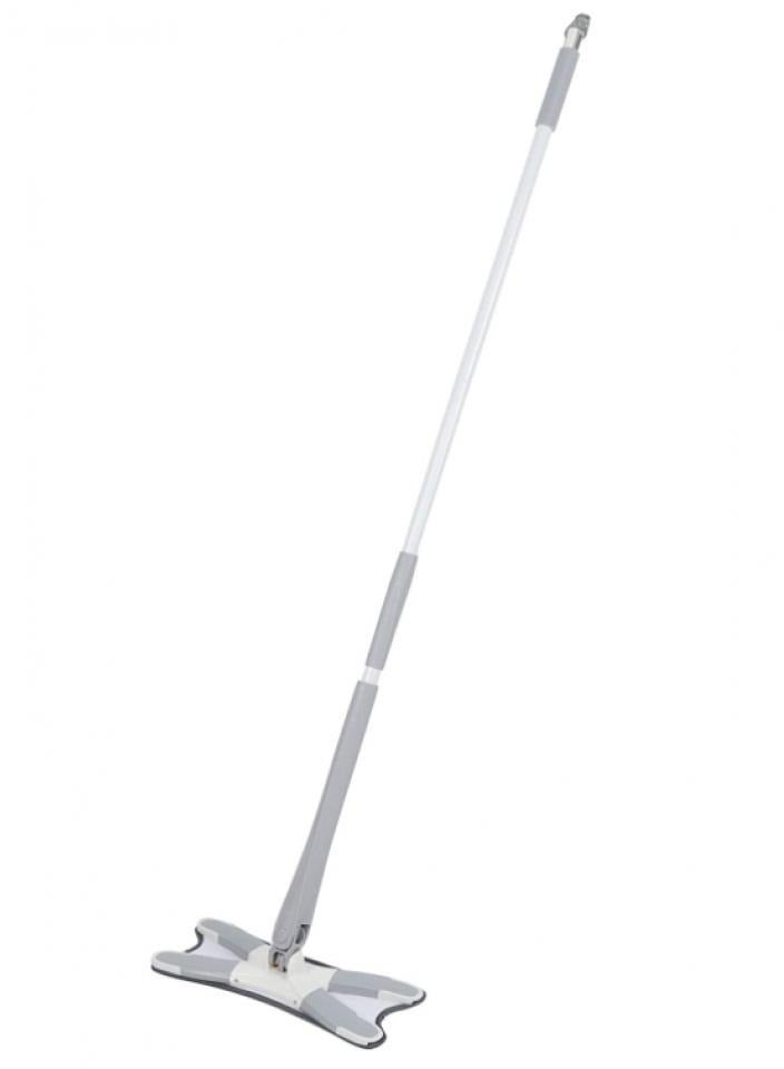 AIWANTO 360° Rotating Microfiber Twist Mop – Dual-Action Floor Cleaner with Manual Squeeze Wringer, Washable Head & Easy Glide Design for Fast, Effortless Deep Cleaning - Image 1