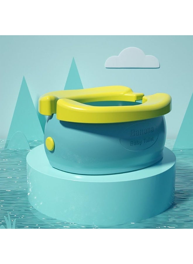 سكاي تاتش مرحاض سفر قابل للطي للأطفال الصغار - مرحاض طوارئ محمول مع 20 حقيبة للسيارة والتخييم والاستخدام الخارجي - Image 2