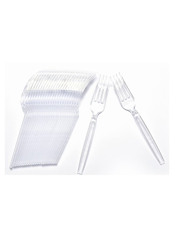 HOME CHOICE Plastic fork 20x25s  (500 pieces) - Image 1