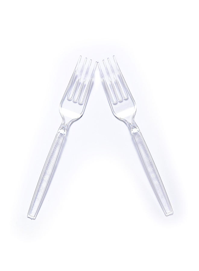 HOME CHOICE Plastic fork 20x25s  (500 pieces) - Image 2