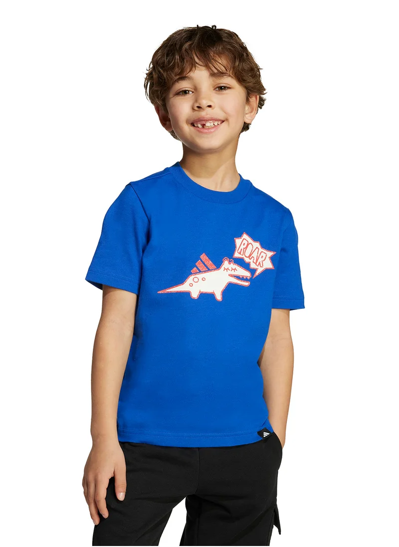اديداس Kids Adiraptor Graphic T-Shirt