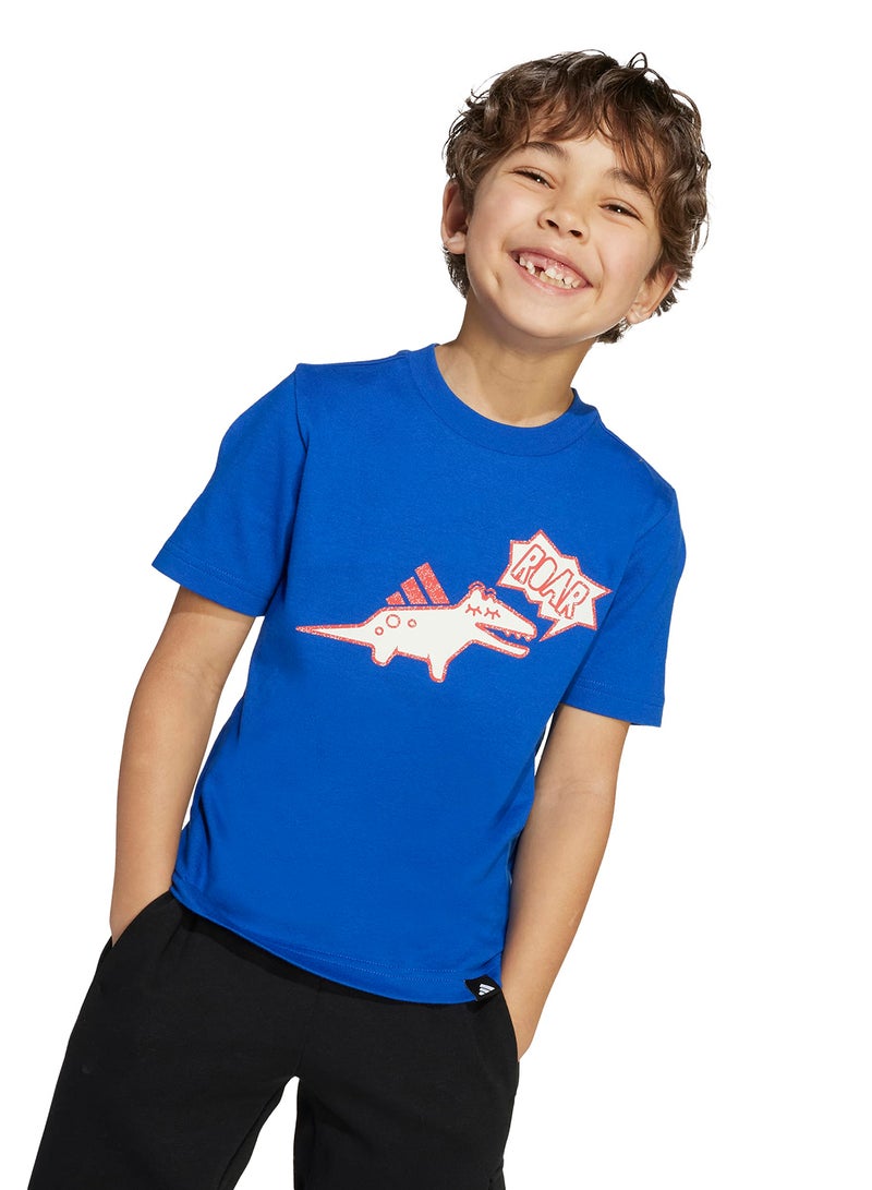 Adidas Kids Adiraptor Graphic T-Shirt  - Image 3