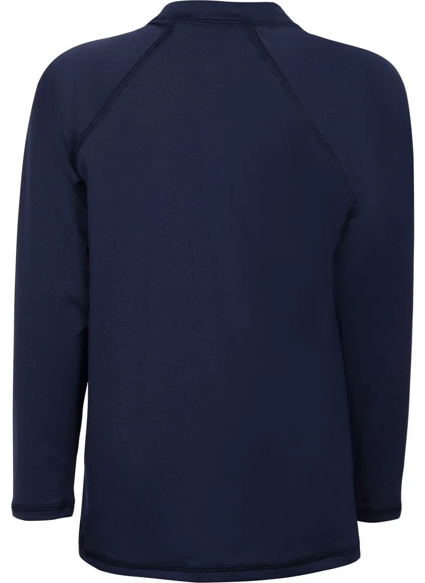 كوم Sail UV Protection Long Sleeve Kids Swimsuit