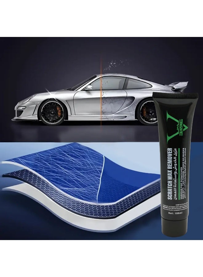 evoc 3 pcs Car Scratch Remover Wax 100ml, Paint Scratch Repair Cream, Swirl Remover Polish, Car Body Scratch Repair Compound for Minor Scratches, Marks Removal, Paint Restoration and Shine Enhancement - Image 4