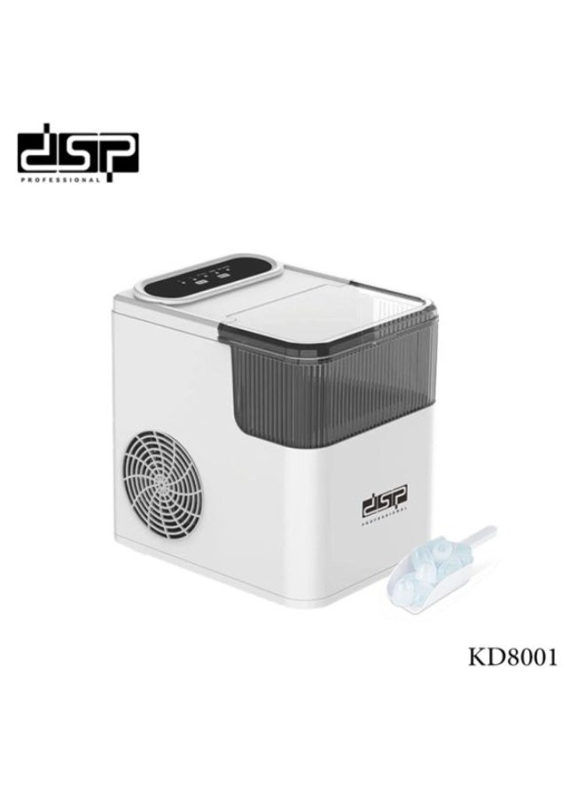 دي اس بي صانع ثلج أبيض اللون، DSP KD8001 - Image 1