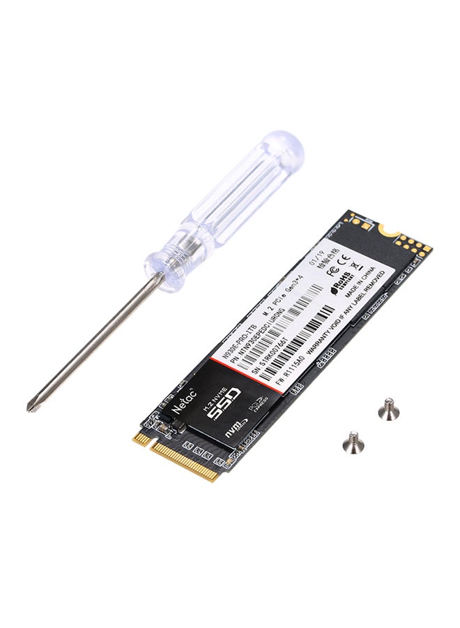 نيتاك محرك أقراص SSD N930E برو NVMe M.2 2280 سعة 1 تيرابايت أسود - Image 2