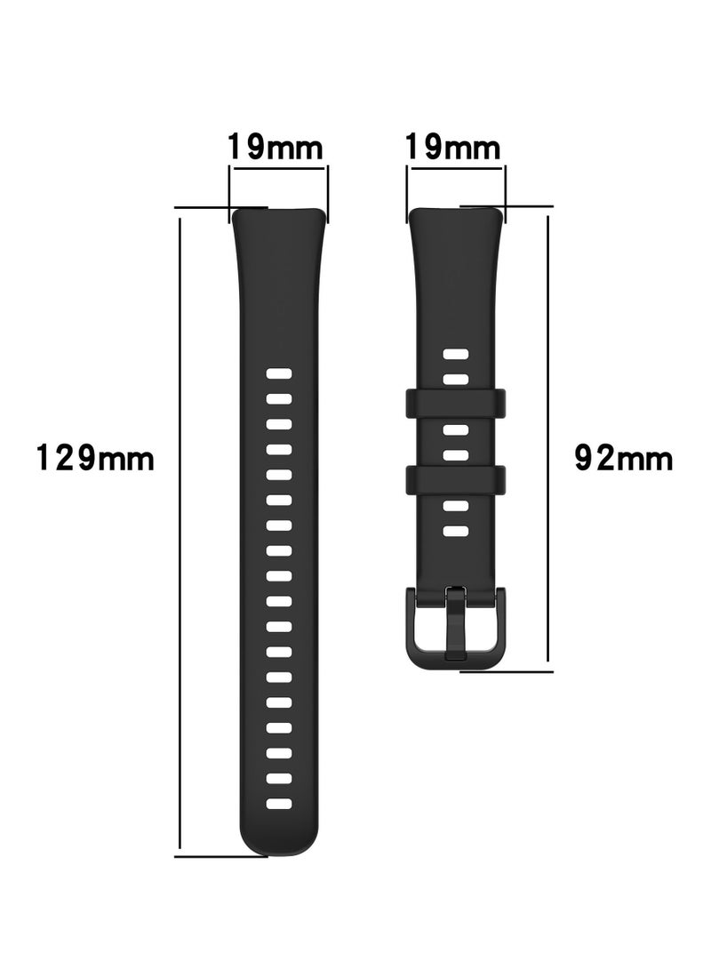 حَبْل تِك أشرطة متوافقة مع هواوي باند 10، باند 9، باند 8، مصنوعة من مادة TPU الناعمة للرجال والنساء - Image 2