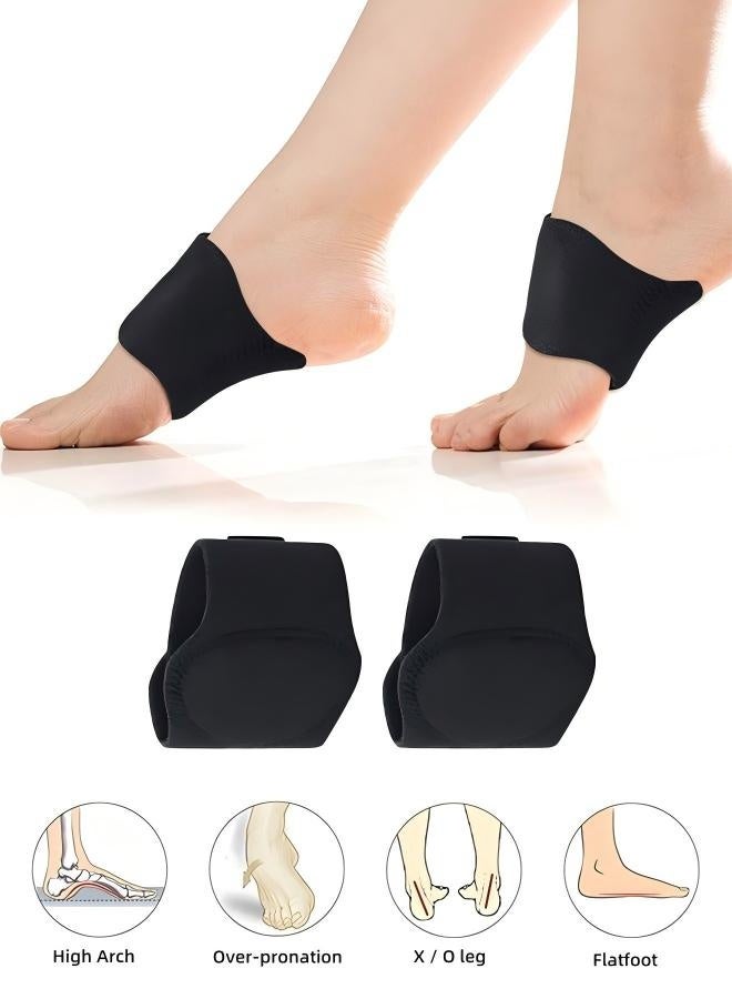 1 Pair Arch Support for Flat Feet, Foot Wraps, Breathable Comfort Flat Feet Insoles, Arch Support to Reduce Feet Pain, Adjustable - Image 1
