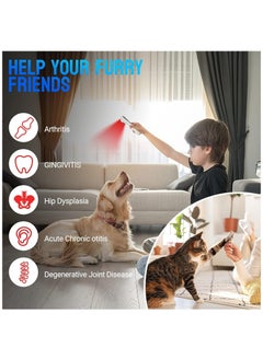 Ru syanl Red Light Therapy Device for Humans and Pets Low Intensity Infrared Light at 650/808 nm to Promote Metabolism and Accelerate Healing  - Image 3