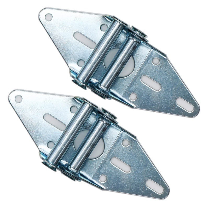 Wulankd 2 Packs Garage Door Hinges #3 with Galvanized Finish - Heavy Duty 14 Gauge Steel, Suitable for Residential/Light Commercial Garage Door Replacement - Image 2