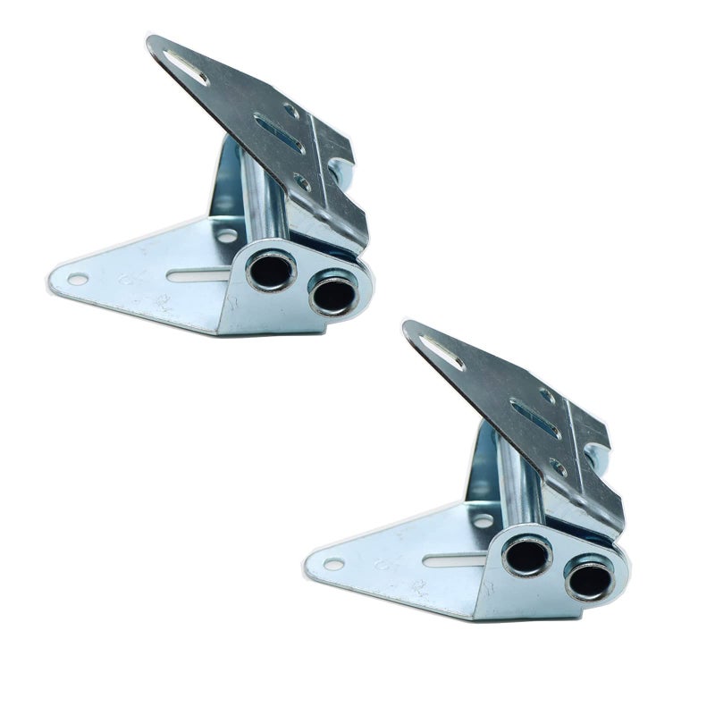 Wulankd 2 Packs Garage Door Hinges #3 with Galvanized Finish - Heavy Duty 14 Gauge Steel, Suitable for Residential/Light Commercial Garage Door Replacement - Image 3