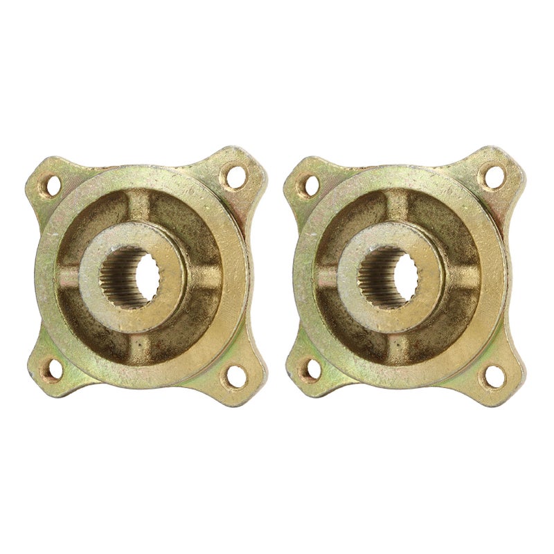 1 Pair 4 Stud 24T Spline Rear Axle Wheel Hubs 25mm for 125cc 150cc 200cc Go Kart ATV Quad - Image 3
