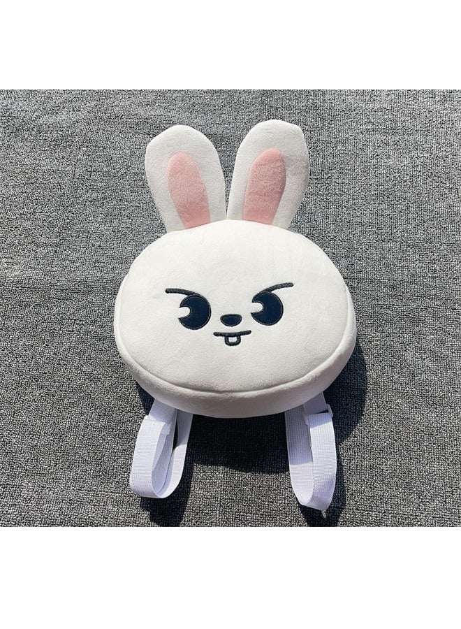 NIBEMINENT Straykids SKZOO Mini Cute Plush Backpack Schoolbag - Leebit  - Image 1