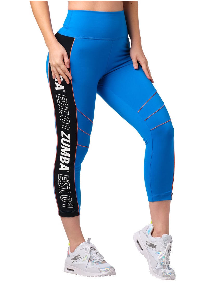Zumba - EST. 2001 Crop Leggings - Image 1